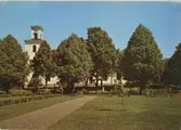 Vykort med Gamleby kyrka.