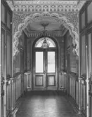 Fotodokumentation av inre entré tagna inför restaurering.
Foto: Arne Westberg, mars 1983.
