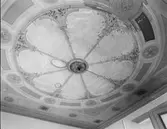 Tak i SV rummet övre våningen. (detalj cirka 1/4 del av taket)