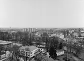 Parti av centrum från Trefaldighetskyrkans torn mot sydost.
