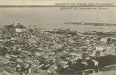Fotot är ett av de äldsta flygfotona över Kalmar. Troligen är det taget från luftskeppet Bodensee då detta 1918 flög från Berlin till Stockholm.