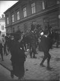 Barnens dag i Gävle 1906.

Musikanterna. (Frölén,Lonard. m.fl.)