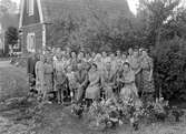 Fru Klara Hedvall, Nyvall. Foto i augusti 1946.
