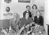 Familjen Edin. Foto i augusti 1946.
