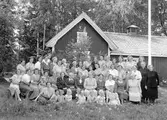 Frälsningsarmén, Mackmyra. Foto i augusti 1949.
