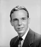 Hans Johansson. Foto i juli 1947.
