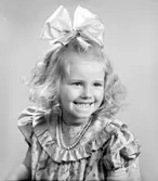 Flickan Nordström, Kastet. Foto i april 1946.
(Barbro Nordström, Kastet)
