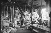 Gamla mekaniska verkstaden. Den var belägen vid brukskontoret, flyttades 1924.