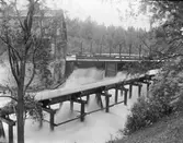 Kvarndammen. Tullkvarn och flottrännan.