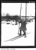 Sigrid Sundgren åker skidor.
