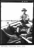 Källsjön, flottning, Olov Krantz. Foto: 1910.