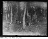 Källsjön, hos John på jakt.