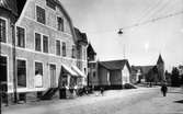 Vy från Storgatan i Sandviken, 1926.