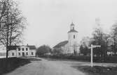 Kyrkan i Bergsjö. Foto 1928.