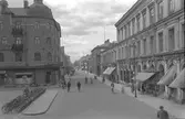 Gävle. Drottninggatan vid Centralplan
