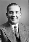 Okänd handelsresande man. J. F. Bellanders AB