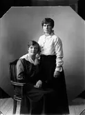 Thora Andersson, Lokstallet, Storvik. Augusti 1917





