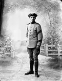 Furir Paul Falk, rektor. I 14, Hälsinge Regemente. September 1917





