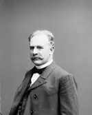 Direktör vid Uppsala - Gefle Järnvägar. Fick J. M. Norra Kungsgatan 1
Augusti 1901