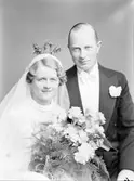 Brudparet Jacobsson. Den 10 maj 1936
