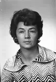 Gertrud Fjällström, Kaserngatan 65, Gävle. Den 1 november 1971