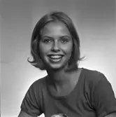 Anna-Karin Forsberg, Sjuksköterskeskolan. Augusti 1971

