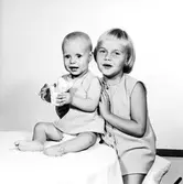 Kerstin Zettergren. Foto av barn. Uppsala. Den 12 september 1967