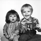 Paul Broere, Hagtornsgatan 8, Gävle. Foto av barn. Den 27 mars 1968