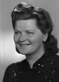 Gunilla Hedevind. Svartbäcksvägen 37 b. Den 4 juni 1947