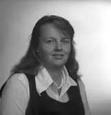 Eva Öberg, postanställd.
