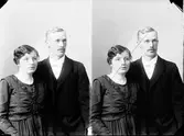 Oscar Lindberg med kvinna.