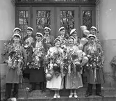 Studentexamen på Högre Allmänna Läroverket. Den 23 maj  1936