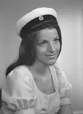 Mikaela Lundberg, Holmsundsallen, Bomhus. Den 21 juni 1973.