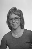 Marita Wennberg. Den 10 maj 1973