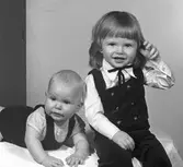 Barnen Forsling, Brynäsgatan, Immanuelskyrkan. Den 17 februari 1973