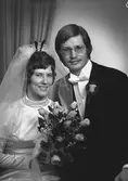 Brudparet Green. Den 25 februari 1973.