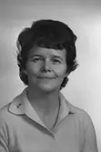 Hjördis Engblom, Hamiltongatan, Gävle. Den 25 januari 1973