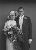 Okänt brudpar. 1933 / 1934

