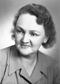 Fru Häggberg. 10 december 1944.