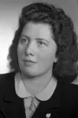 Fröken Svea Eklund, Bönan. 13 mars 1945.