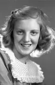 Fröken Birgitta Hasselström. 20 mars 1945.
