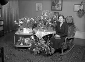 Fru Signe Löfgren. 19 mars 1945. I hemmet.