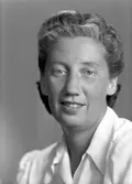 Fru Greta Höijer, Valbogatan 41, Gävle. 5 juli 1945.