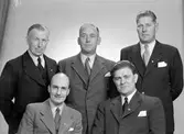 Arbetsledarförbundet avdelning 16. Kassör Edvard Hemlin. Augusti 1945.