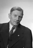 Herr Carl Christiansen, Slakthuset, Valbo. 3 november 1945.