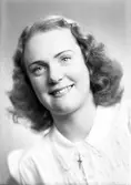 Fröken Ulla Andersson. November 1945.