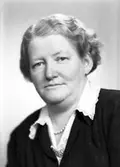 Fru Gertrud Andersson, 27 november 1945. Café Linnéa.