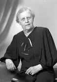 Fru Göthe, Fristaplan, Gävle. 19 februari 1946.