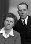 Herr och fru Johan Moberg, Box 73, Hagaström. 23 februari 1946.