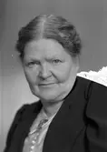 Fru Johansson, Sveden, Valbo. 28 mars 1946.